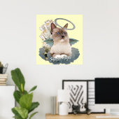 Ragdoll Perfect Angel Kitten poster (Thuiskantoor)