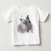 Ragdoll Personalized baby t shirt (Voorkant)