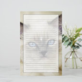 Ragdoll poesje briefpapier (Staand voorkant)