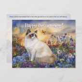 Ragdoll Postcrossing - Briefkaart (Voorkant / Achterkant)