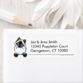 Ragdoll Ragamuffin Cat Clean en Simple Etiket (Insitu)