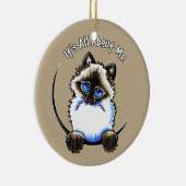 Ragdoll Ragamuffin heeft alles over mij Keramisch Ornament (Rechts)