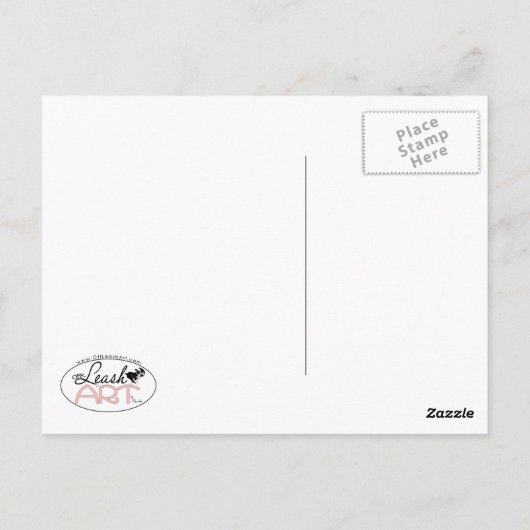 Ragdoll Ragamuffin Illustratie Briefkaart (Achterkant)