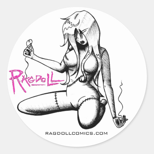 Ragdoll Sticker (Voorkant)