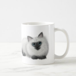 Ragdoll tekening koffiemok