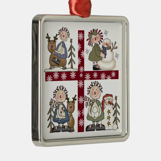 Ragdoll Vakantie Kerst Ornament (Rechts)