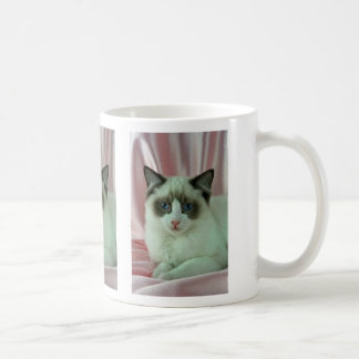 Ragdoll, verzegeld in twee kleuren koffiemok