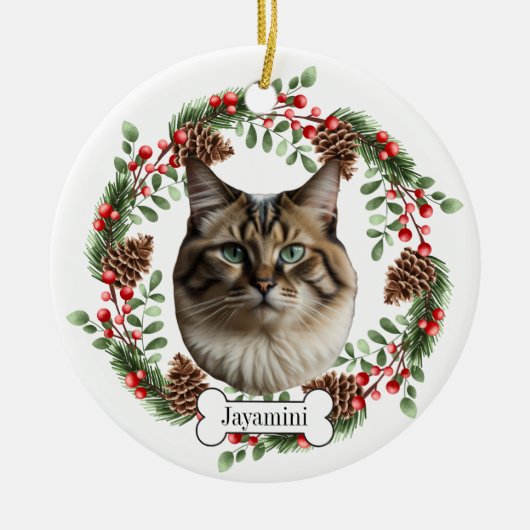 ragdollat keramisch ornament (Voorkant)