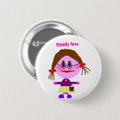 Ragdolly Anna Ronde Button 5,7 Cm (Voorkant /achterkant)