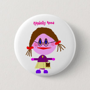 Ragdolly Anna Ronde Button 5,7 Cm