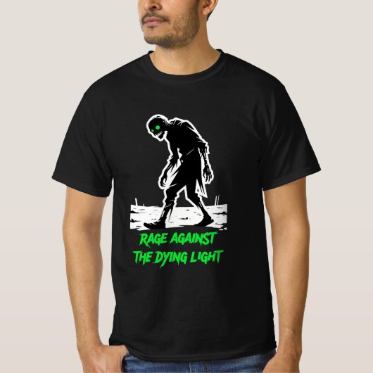 Rage Against The Dying Light - Zombie Silhouet T-shirt (Voorkant)