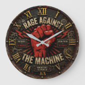 Rage Against the Machine Protest Art Grote Klok (Voorkant)
