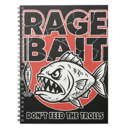 Rage Bait, Don’t Feed The Trolls Notitieboek