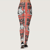 Rage Bait, Voer de Trolls Niet Leggings (Achterkant)