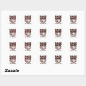 Rage Bait, Voer de Trolls Niet Ronde Sticker (Vel)