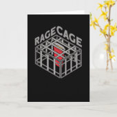 Rage Cage Drink Alcohol Party Drinking Game Kaart (Gele Bloem)