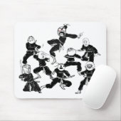 Rage Comic Meme Faces Ninja Gang Mousepad Muismat (Met muis)