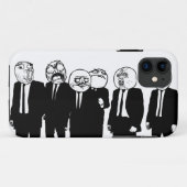 Rage Comic Meme Gezichten Lopen. Me Gusta. Case-Mate iPhone Case (Achterkant (horizontaal))