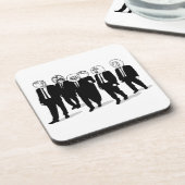 Rage Comic Meme loopt vooruit. Ik Gusta. Drankjes Onderzetter (Linkerzijde)