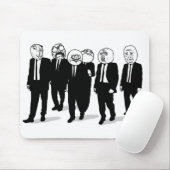 Rage Comic Meme loopt vooruit. Ik Gusta. Muismat (Met muis)