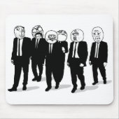 Rage Comic Meme loopt vooruit. Ik Gusta. Muismat (Voorkant)