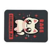 Rage consumeert me magneet (Horizontaal)