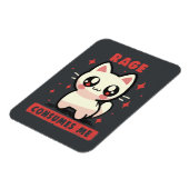 Rage consumeert me magneet (Linkerzijde)