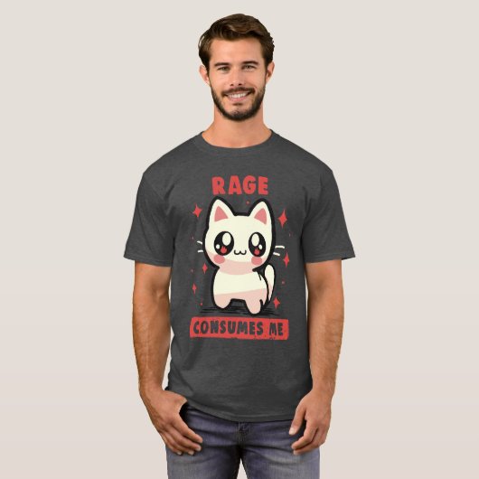 Rage consumeert me t-shirt (Voorkant volledig)