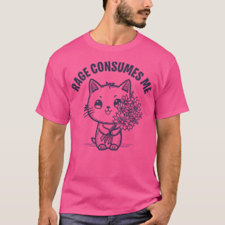Rage consumeert me. v.5 t-shirt