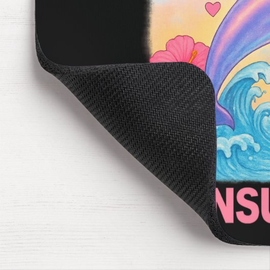 Rage Consumes Me Dolphin  Muismat (Hoek)