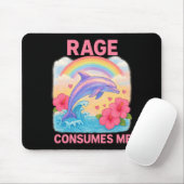 Rage Consumes Me Dolphin Muismat (Met muis)