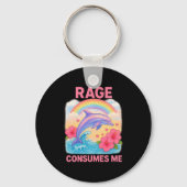 Rage Consumes Me Dolphin Sleutelhanger (Voorkant)