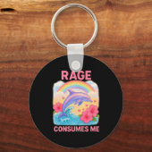 Rage Consumes Me Dolphin Sleutelhanger (Voorkant)