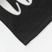 Rage Consumes Me Funny Ai Baby Holding Laugh Brain Fleece Deken (Hoek)