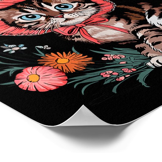 Rage Consumes Me Funny Cat Meme  Poster (Hoek)