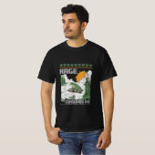 Rage Consumes Me Funny Frog Meme Retro Humor Joke T-shirt (Voorkant volledig)