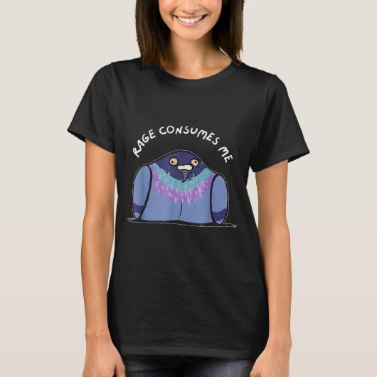 Rage Consumes Me Funny Geon Meme Hand Drawn  T-shirt (Voorkant)