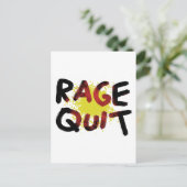 Rage-eenheid Briefkaart (Staand voorkant)