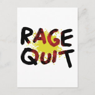Rage-eenheid Briefkaart