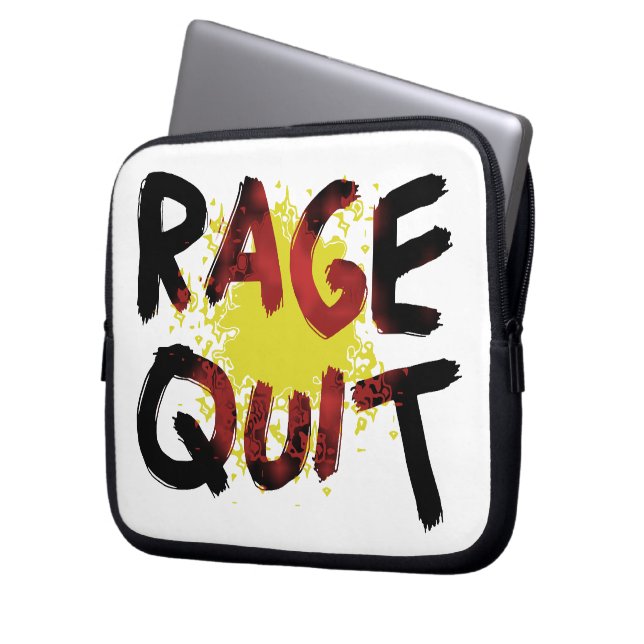 Rage-eenheid Laptop Sleeve (Voorkant Links)