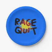 Rage-eenheid Papieren Bordje (Voorkant)