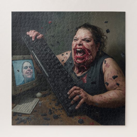 Rage Error: System Failure - Ctrl Alt Delirium Legpuzzel (Verticaal)