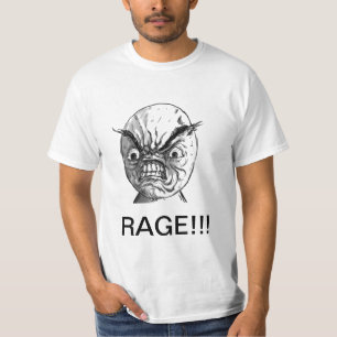 Rage Face Mannen Adult L T-shirt