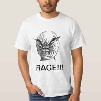Rage Face Mannen Adult L T-shirt