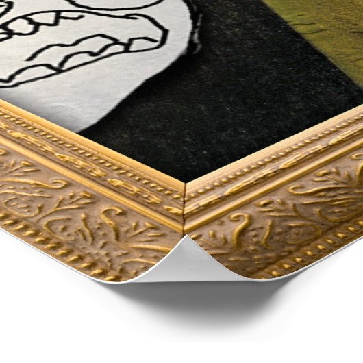 Rage Face Meme Face Comic Art Painting Poster (Hoek)