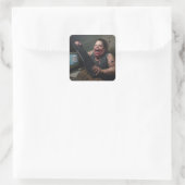 Rage-fout: Systeemfout - Ctrl Alt Delirium Vierkante Sticker (Tas)