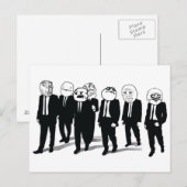 Rage Gang Briefkaart (Voorkant / Achterkant)