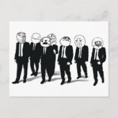 Rage Gang Briefkaart (Voorkant)