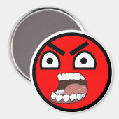 Rage - Gepersonaliseerd Magneet (Voorkant / Achterkant)