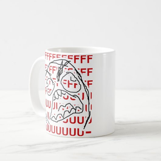 Rage Guy Koffiemok (Voorkant links)